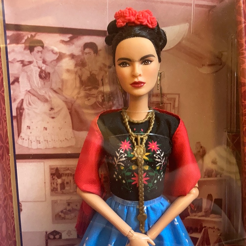 Frida Kahlo Barbie Inspiring Women Series in box
